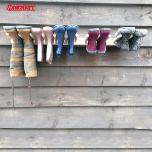 <span class=keywords><strong>Porte</strong></span>-<span class=keywords><strong>bottes</strong></span> mural en bois 6 paires Wellington stockage maison extérieur <span class=keywords><strong>jardin</strong></span> Garage <span class=keywords><strong>porte</strong></span>-<span class=keywords><strong>bottes</strong></span> support pour chaussures - Product Image 4