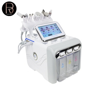 Appareil portable d'hydrodermabrasion Aqua Peel Hydra 7 en 1, machine faciale d'hydrodermabrasion O2, blanchiment avec prises US et IT - Product Image 1