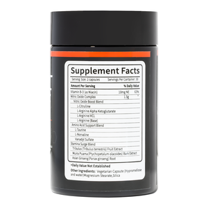 Cápsulas de óxido nítrico de 60 Ct con extracto de raíz de Panax Ginseng para un bienestar equilibrado y energía - Product Image 4