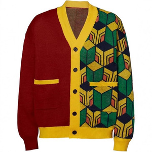 Maglione Pullover da Uomo della Serie <span class=keywords><strong>Demon</strong></span> <span class=keywords><strong>Slayer</strong></span>, Cardigan Lavorato a Maglia, Giacca Top per Bestseller Natalizi - Product Image 1