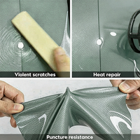 Film de protection de carrosserie automobile en TPU gris Nardo à effet satiné anti-âge, auto-réparateur, protection UV, garantie 10 ans
