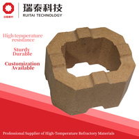 Batu Bata Magnesia-Zirkonia Tubular CNBM untuk Tungku Kaca Produsen Batu Bata Refraktori Suhu Tinggi