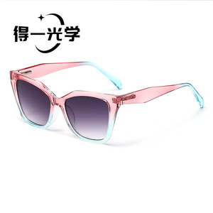 Cat Eye <b>Sunglasses</b> Black UV400 Women's Fashion Sun Glasses - Product Image 4