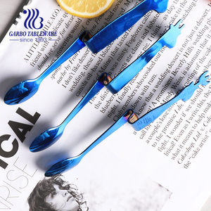 Cuchara colgante de acero inoxidable para café, té, postre multicolor para agitar bebidas, Bar, cucharas - Product Image 6