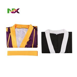 ชุดคอสเพลย์วันพีซ ราฟัลการ์ ลอว์ ชุดยูกาตะกิโมโน ชุดอนิเมะ สำหรับฮาโลวีนและการแสดงบนเวที - Product Image 3