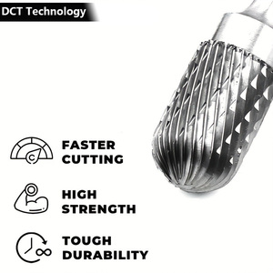 Jeu <span class=keywords><strong>de</strong></span> disques abrasifs en carbure <span class=keywords><strong>de</strong></span> tungstène, 6 mm (0,2 pouce) et 6,35 mm (0,25 pouce), tige compatible avec <span class=keywords><strong>outil</strong></span> rotatif <span class=keywords><strong>Dremel</strong></span>, 10 pièces, pour sculpture et polissage - Product Image 2