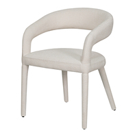 Chaise de salle à manger rembourrée en velours noir de luxe d'usine professionnelle Chivari Boucle 4 fauteuils simples chaises de salle à manger professionnelles