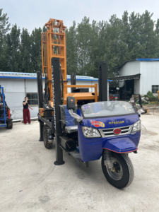 תרגיל קל נייד קל משקל מים הידראולי טוב קידוח חקלאות קידוח קידוח חקלאות קידוח HD-260M 260 מ 'מחיר המפעל - Product Image 3