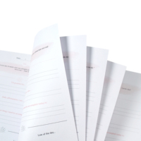 Carnet de Gratitude Personnalisé 2026 – Journal Quotidien Non Daté pour l'Autosoins, les Affirmations et la Réflexion – Planificateur de Bien-être Guidé – 100 Feuilles – Idéal Cadeau