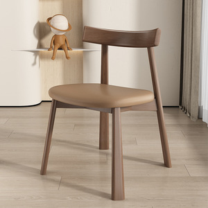 Moderno semplice in legno massello sedia da pranzo Nordic ristorante schienale sedia mobili per la casa studio Hotel tavolo da pranzo <span class=keywords><strong>e</strong></span> sedia sgabello - Product Image 3