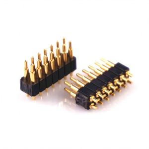 2.54 Grid 14 Position 2x7 <strong>Pins</strong> Double Row Modular <strong>Contact</strong> Strip 10.5 mm Height <strong>Spring</strong> <strong>Loaded</strong> <strong>Pogo</strong> <strong>Pin</strong> <strong>Connector</strong> <strong>Connector</strong>&quot;