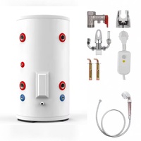 Chauffe-eau électrique commercial et domestique 150L-500L en acier inoxydable mural haute efficacité classe A