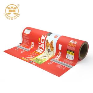 Changxing Pack LDPE rotolo di <span class=keywords><strong>Film</strong></span> plastico metallizzato a tenuta fredda 35mm prezzo basso Pet Dog Food Packaging <span class=keywords><strong>Film</strong></span> di laminazione In rotolo opaco - Product Image 4
