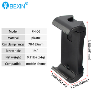 BEXIN clip per telefono in <span class=keywords><strong>plastica</strong></span> più venduta con supporto per clip per telefono espandibile, adatto per supporto <span class=keywords><strong>mobile</strong></span> in live streaming - Product Image 2
