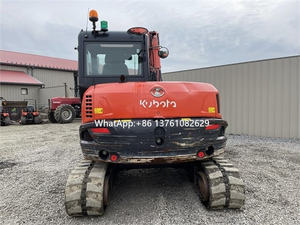 Alta calidad barato de segunda mano 8,4 T Mini Duty Digger Japón Original usado Kubota KX080 Excavadora hidráulica usada - Product Image 4