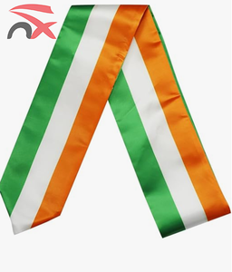 Estola de Graduación Unisex al por Mayor para Ceremonias de Inauguración, Bandera Nacional de Irlanda, Banda de Honor de 72 Pulgadas - Product Image 6