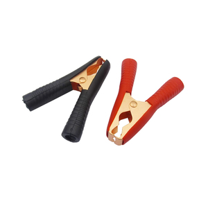 مشبك اختبار مطلي بالنحاس 100A للسيارة بمشبك أحمر عالي - Product Image 1