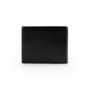Hot Sales High Quality PU Leather Classic Unisex <b>Wallet</b> Slim <b>Long</b> RFID Protected Canvas Lining - Product Image 3