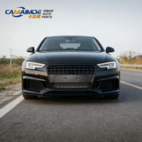 Nouvelle calandre avant en plastique modifiée Camaimde pour modèles Audi A4 B8 (2008-2012) Noir OE 8K0853651 Rétrofit/Amélioration