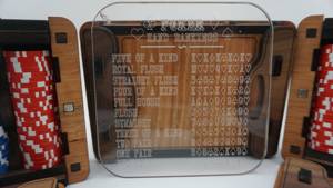 Juego de Póker Gambler39s OEM ODM ABS con Fichas y Cartas <span class=keywords><strong>para</strong></span> Fiestas, Hecho en China - Product Image 5