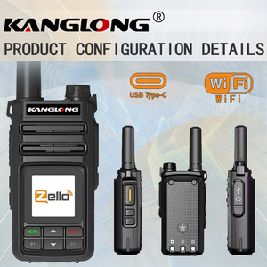 Kanglong G-38 4G LTE xách tay Microphone Walkie Talkie với wifi và GPS 5000km bảo hiểm toàn cầu zello G-38 - Product Image 5