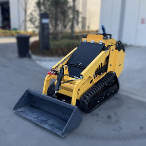 मुफ्त शिपिंग Xj 750 मिनी स्किड स्टीड लोडर के साथ 25hp कुबोटा डीजल इंजन उच्च हाइड्रोलिक प्रवाह शक्तिशाली क्रॉलर लोडर - Product Image 1