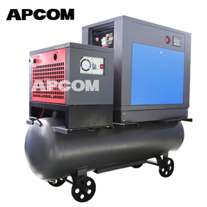 เครื่องอัดอากาศแบบสกรู 4-in-1 ประหยัดพลังงาน ไม่ใช้น้ำมัน ใช้ไฟ AC ระบายความร้อนด้วยอากาศ กำลังไฟ 7.5-22 กิโลวัตต์ 8/12 บาร์ เสียงเบา สำหรับอุตสาหกรรม - Product Image 6