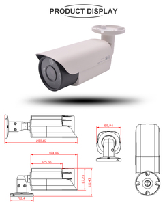 8MP 70-80m dài <span class=keywords><strong>IR</strong></span> phạm vi cơ giới Ống kính 2.8-12mm Ống kính zoom quang học 4x ngoài trời <span class=keywords><strong>Bullet</strong></span> IP <span class=keywords><strong>Camera</strong></span> - Product Image 6