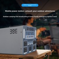 Centrale Électrique Portable Extérieure à Onde Sinusoïdale Pure, Haute Puissance, Lithium-Ion, Grande Capacité, pour Camping et Urgences (Vente en Gros)