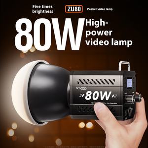 Zu80 80 80W luce fotografica portatile Cob illuminazione ausiliaria ad alta potenza, utilizzato per le riprese Video in loco nella produzione di plastica - Product Image 2