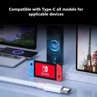 Câble USB C vers USB C 100W PD 5A, câble de charge rapide type C avec puce pour ordinateur portable, tablette, téléphone, appareils USB C, 1M 2M