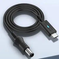 Câble de charge Type-C de 1,8 m pour SNES pour console de jeu SFC, chargeur d'alimentation PD, câble de charge noir