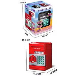 Bambino <span class=keywords><strong>Puzzle</strong></span> educazione giocattoli interattivi sicuri B/O Password elettrica automatico salvadanaio giocattoli russo inglese per bambini - Product Image 1