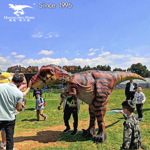 Jurassic Dinosaur World Costume de roi dinosaure robotique taille homme - Product Image 1