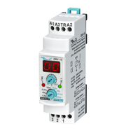 DRV-10 Miniatur Otomatis 220VAC atau 110VAC Tampilan Digital Fungsional Penundaan Relay Waktu