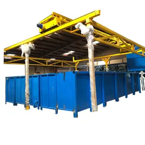 Powder Coating Line with Chemical Dipping Pretreatment Bath Tanks