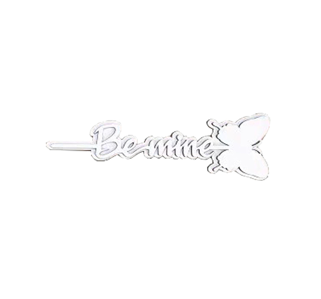 White Be Mine Butterfly