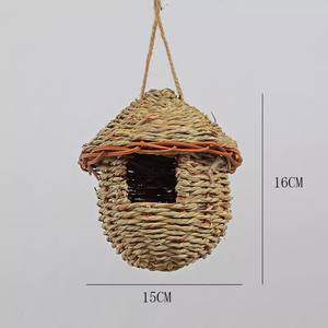 Hangende Vogelhuisje Vogelhuisjes Voor Buitenshuis, Blauwe Vogel Huizen Voor Buiten Houten Kolibrie Huis Bluebird Huis, Tuinvogel - Product Image 4