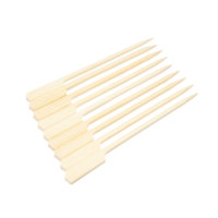 Brochettes jetables en bambou de 16,5 cm pour grillades (type canon)