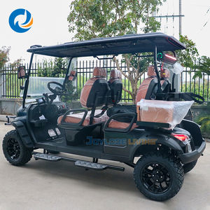 Voiturette de golf électrique avec plateau de chargement hydraulique surélevé à vendre - Product Image 1