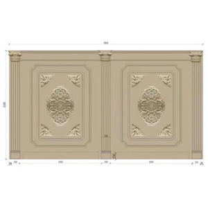 Компания-контракт на строительство Springletile, натуральная резная кварцевая доска ручной работы, Мраморная интерьерная декоративная для облицовки стен - Product Image 2