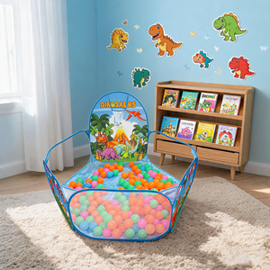 Piccolo Dinosauro Colpo Giocattolo Giocare A Casa Per <span class=keywords><strong>Bambini</strong></span> Culla Tappeto Box Gaming Letto Tenda Casetta Recinzione Piscina di Palline Giocattoli Per I <span class=keywords><strong>Bambini</strong></span> - Product Image 5