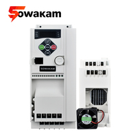 Variateur de fréquence SOWAKAM SW100, triphasé 220V, 0,75-4kW, contrôle vectoriel sans capteur, IP20, variateur de vitesse pour compresseur