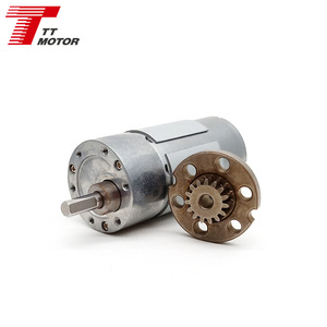 Venta directa de fábrica de servomotores miniatura con engranajes, motores con caja de ruedas de 37 mm para cambio de velocidad, motores miniatura de CC con engranajes. - Product Image 4