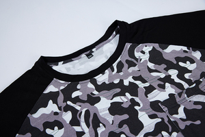 Chemises de sécurité NFPA2112 <span class=keywords><strong>FR</strong></span> à col rond, camouflage bicolore, légères, poche à rabat, résistantes aux flammes, manches longues, pour le soudage - Product Image 2
