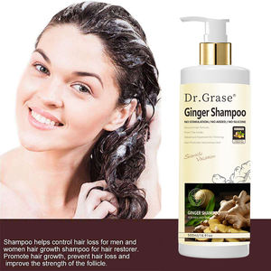 Champú Líquido Personalizado de Ginseng y Jengibre <span class=keywords><strong>para</strong></span> <span class=keywords><strong>el</strong></span> Crecimiento del Cabello, Control de Grasa, Reparación, Hidratación y Refrescante Anticaspa - Product Image 2