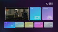 Nuevo TV Box con Sistema Operativo Linux 2025, U7 Compatible con Middleware Stalker Player, Ministra Xtream Code, Linux IP TV, 1 GB de RAM, 8 GB de ROM, Smart Set-Top Box