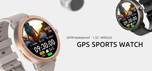 Bụi Drop Shipping Chống Nước <span class=keywords><strong>Android</strong></span> Thông Minh Đồng Hồ Dm76 GPS Smartwatch Siêu-Ánh Sáng Đồng Hồ Niêm Phong Hợp Kim Nhà Ở Cho Bơi Tập Thể Dục - Product Image 6