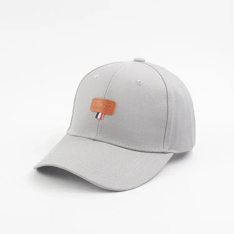 Bán hàng nóng Giá rẻ cho mũ bóng chày của cha với miếng vá thêu tùy chỉnh và màu sắc tùy chỉnh Mũ bóng chày trong mùa hè