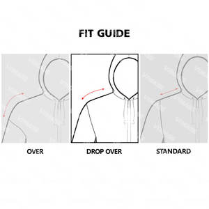 Sudaderas con capucha de diseño personalizado con cremallera de gran tamaño de alta calidad con cremallera sudaderas con capucha pulóver peso pesado Puff estampado con cremallera fabricante - Product Image 5